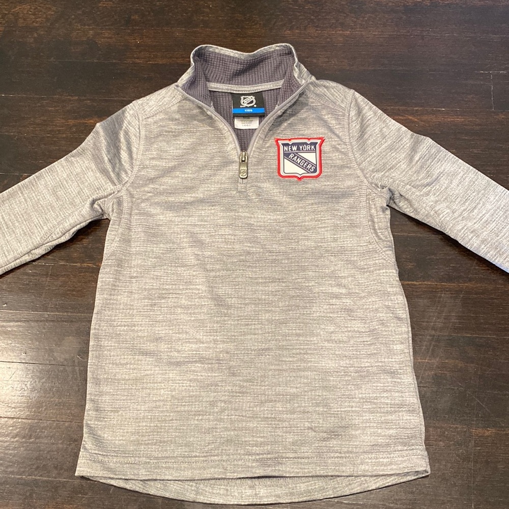 Kids NHL NY Rangers long sleeve shirt size 7